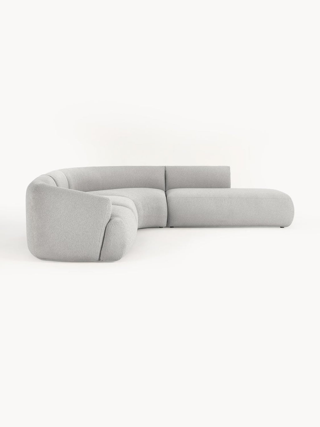 Sofia Modular Bouclé Corner Sofa (4-seater) — Wheat