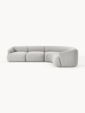 Sofia Modular Bouclé Corner Sofa (4-seater) — Flax