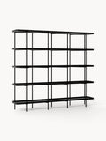 Renee Large Wooden Shelving Unit — Smoke Grey