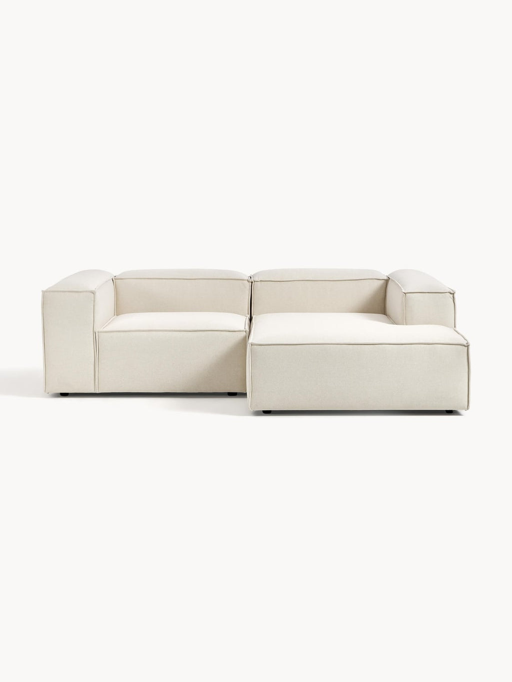 Lennon Modular Corner Sofa (2-seater) — Light Grey