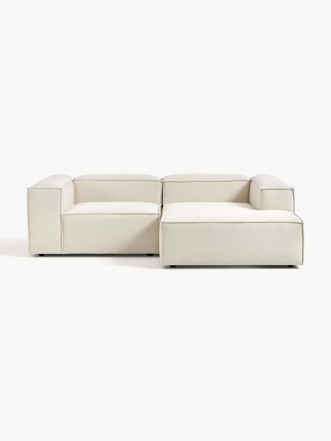 Lennon Modular Corner Sofa (2-seater) — Light Grey