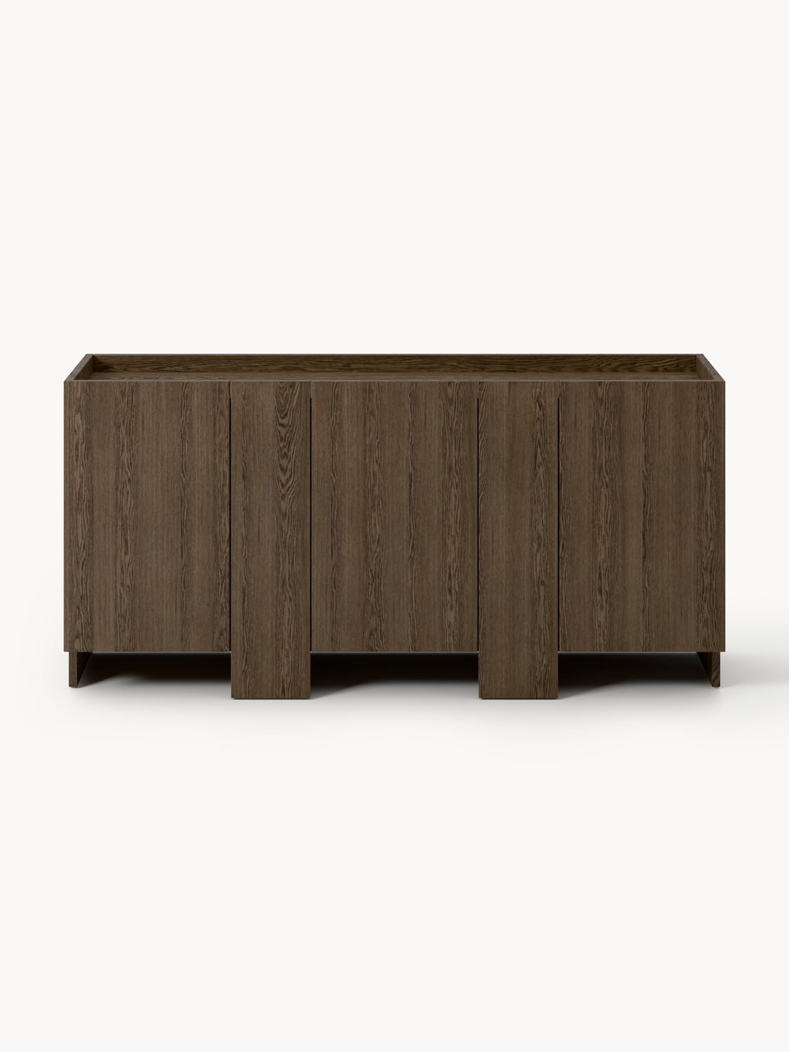Arden Wooden Sideboard — Chocolate