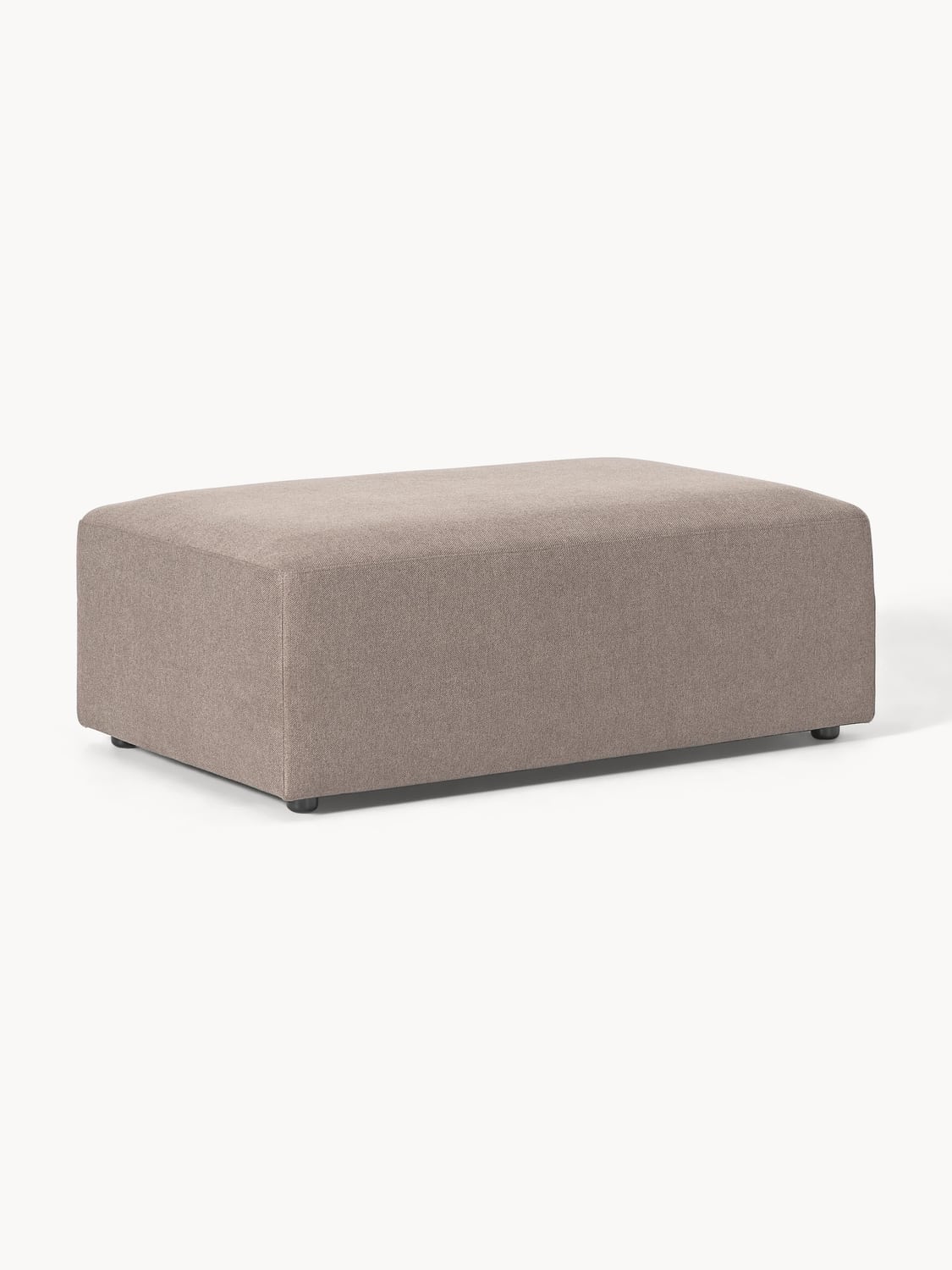 Melva XL Sofa Ottoman, B 116 x T 72 cm — Taupe