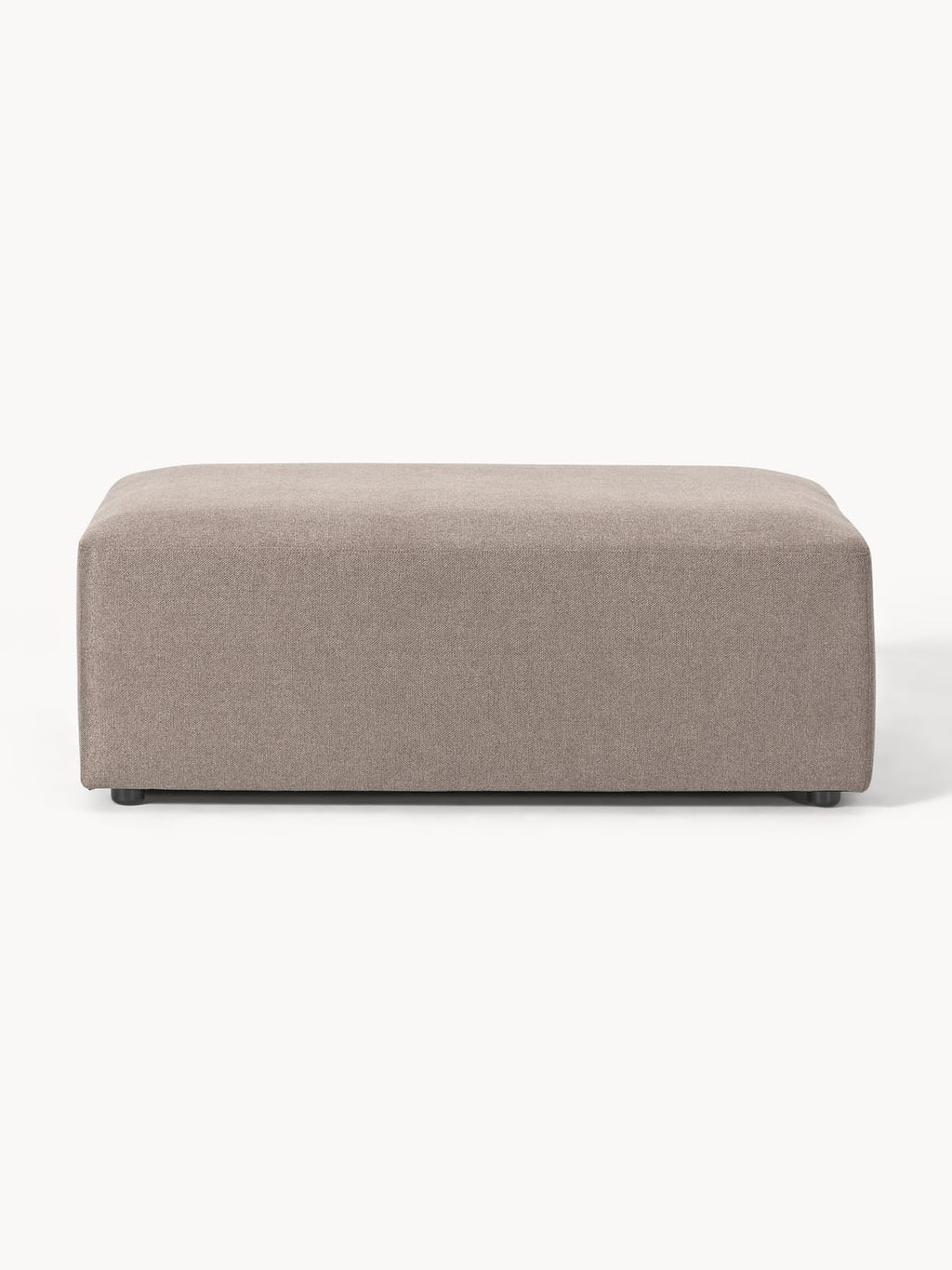 Melva XL Sofa Ottoman, B 116 x T 72 cm — Taupe