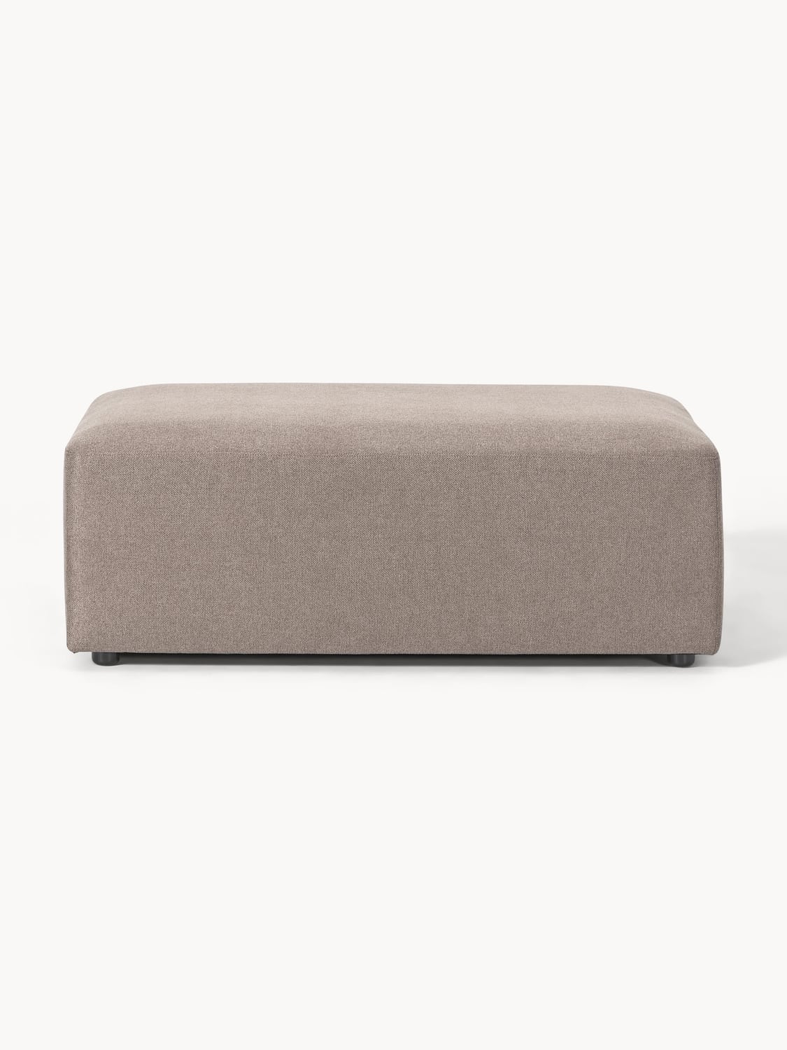 Melva XL Sofa Ottoman, B 116 x T 72 cm — Taupe