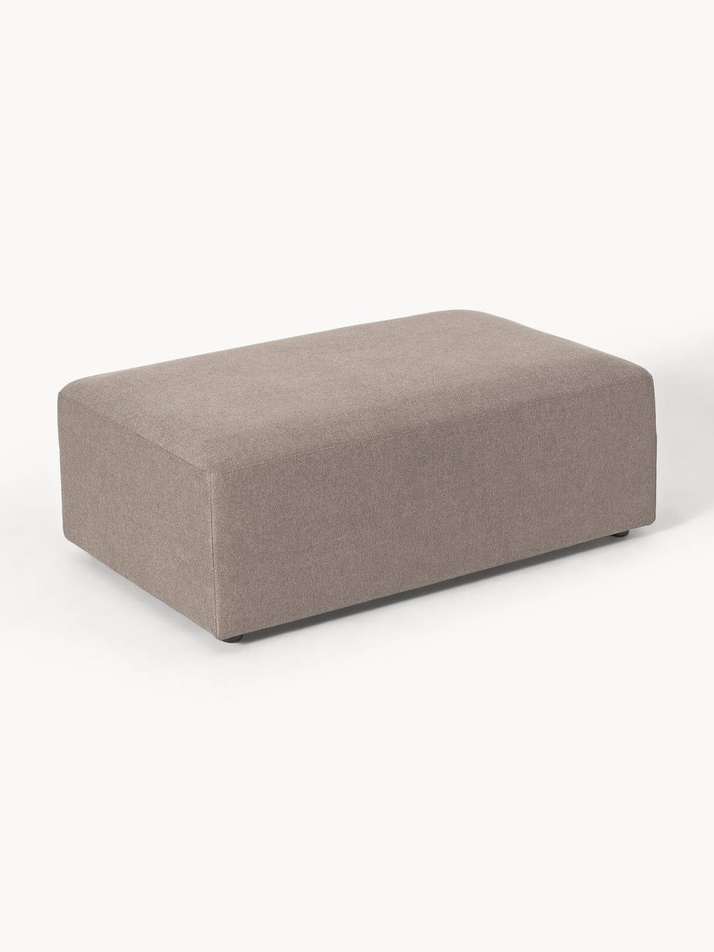 Melva XL Sofa Ottoman, B 116 x T 72 cm — Taupe