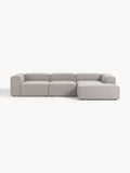 Lennon Modular Bouclé Corner Sofa (4-seater) — Grey
