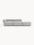 Anton Modular Bouclé-Ottoman — Lilac