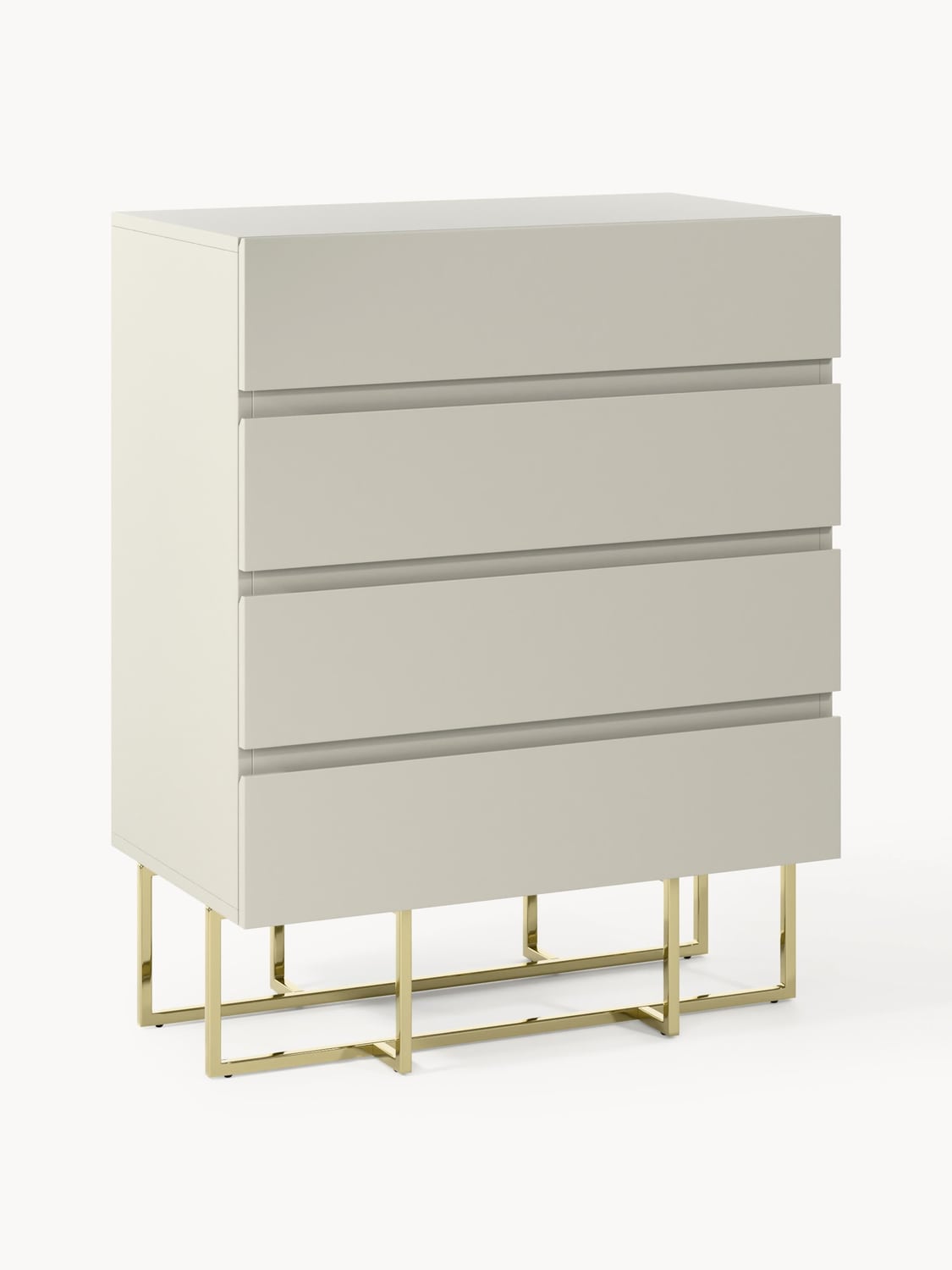 Joe Wood-Chest of Drawers — Oatmeal