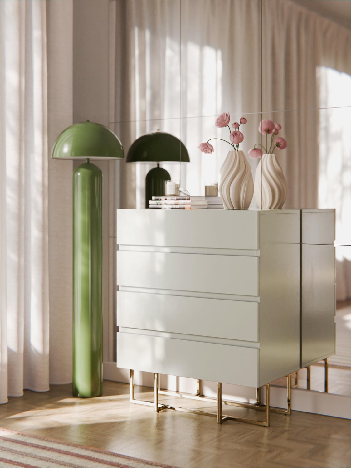 Joe Wood-Chest of Drawers — Oatmeal
