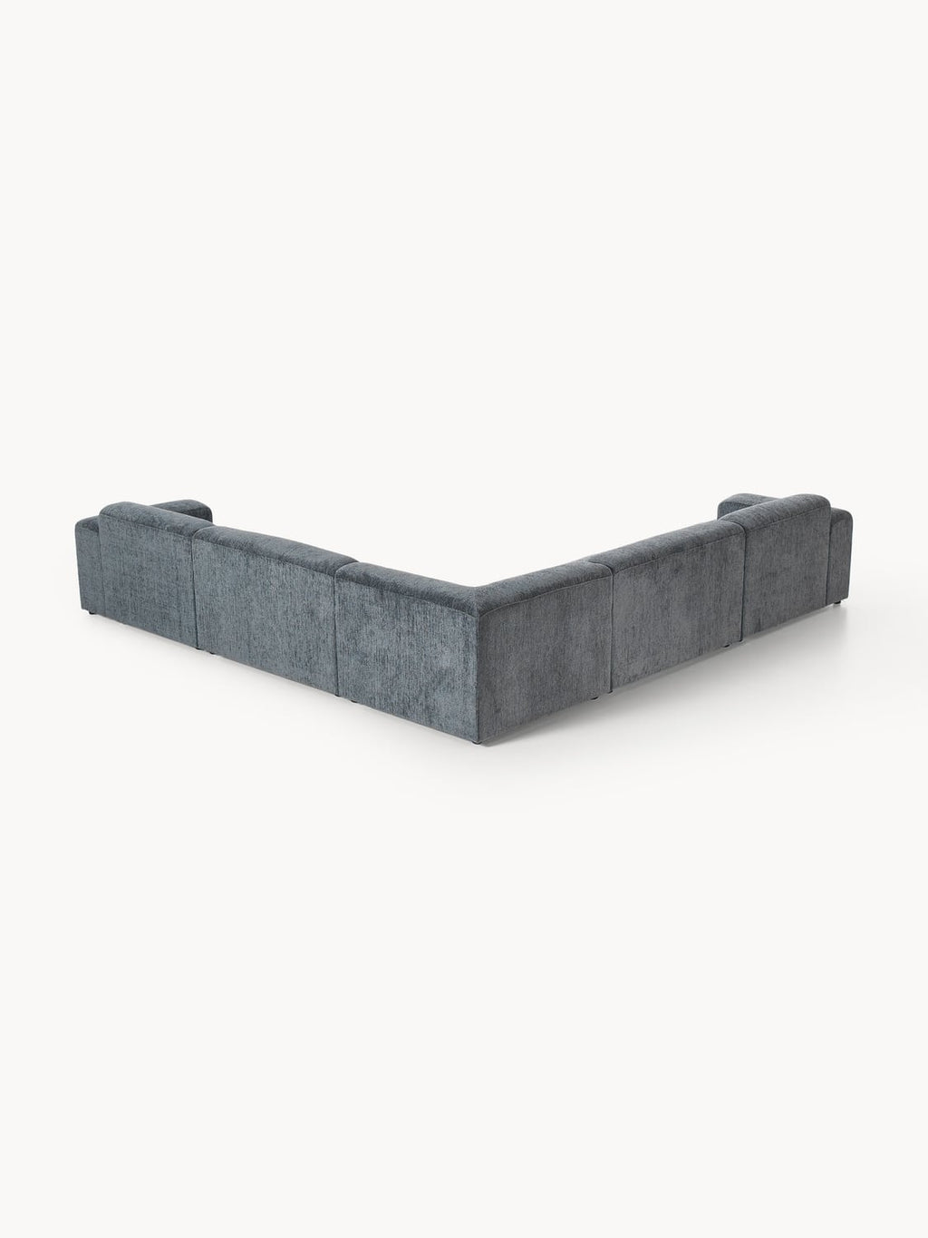 Melva XL Corner Sofa — Dark Grey