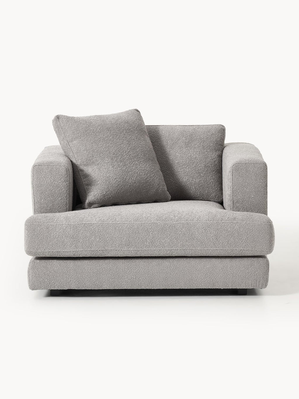 Tribeca Bouclé Armchair — Taupe