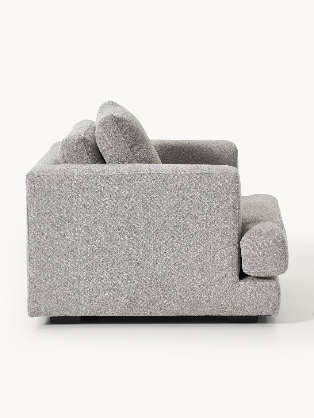 Tribeca Bouclé Armchair — Taupe