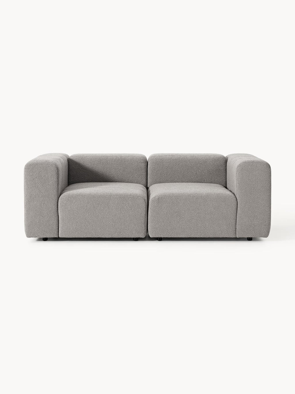 Lena Modular Bouclé Sofa (3-seater) — Taupe
