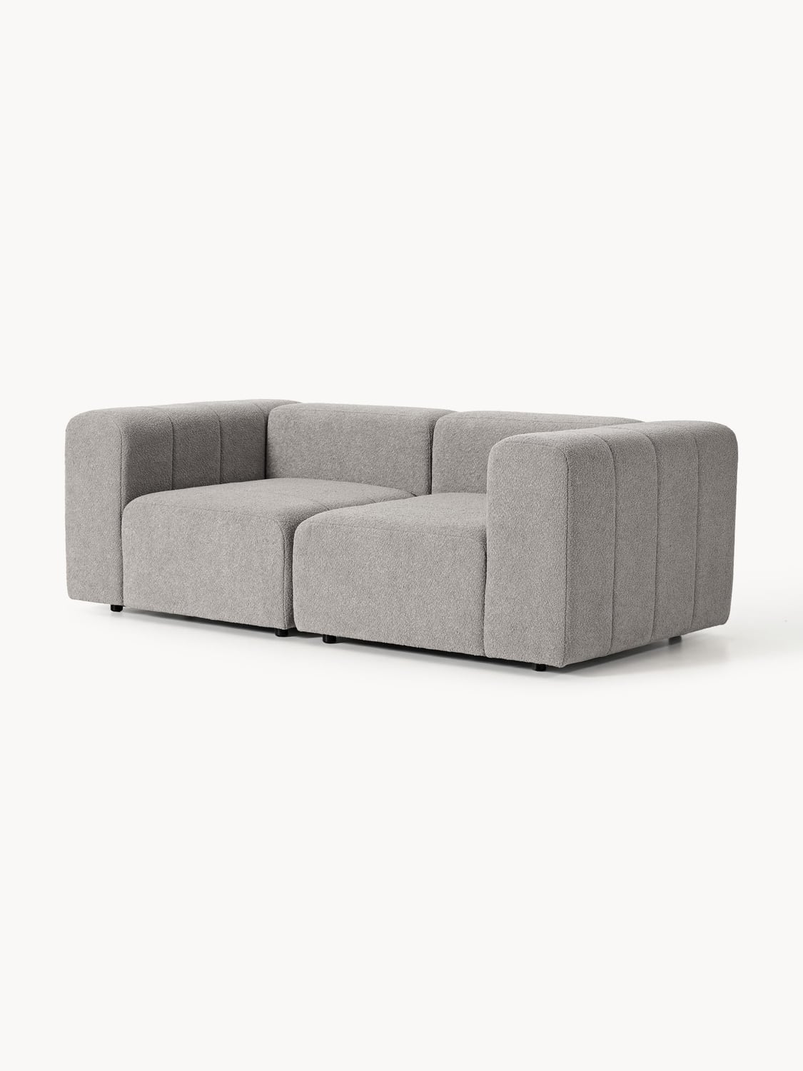Lena Modular Bouclé Sofa (3-seater) — Taupe