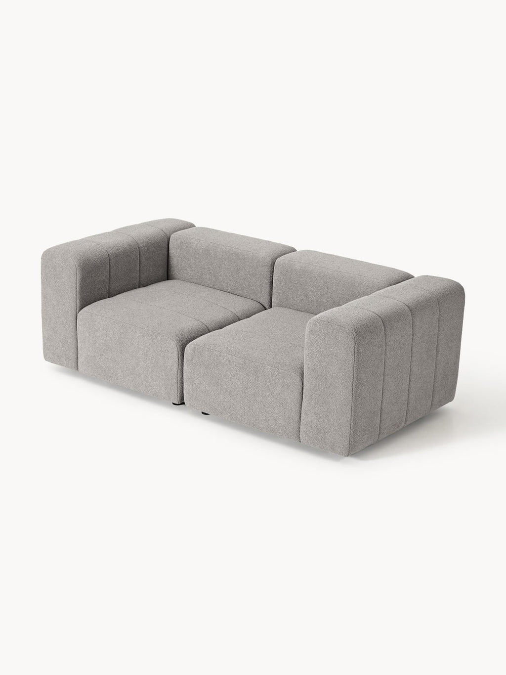 Lena Modular Bouclé Sofa (3-seater) — Taupe