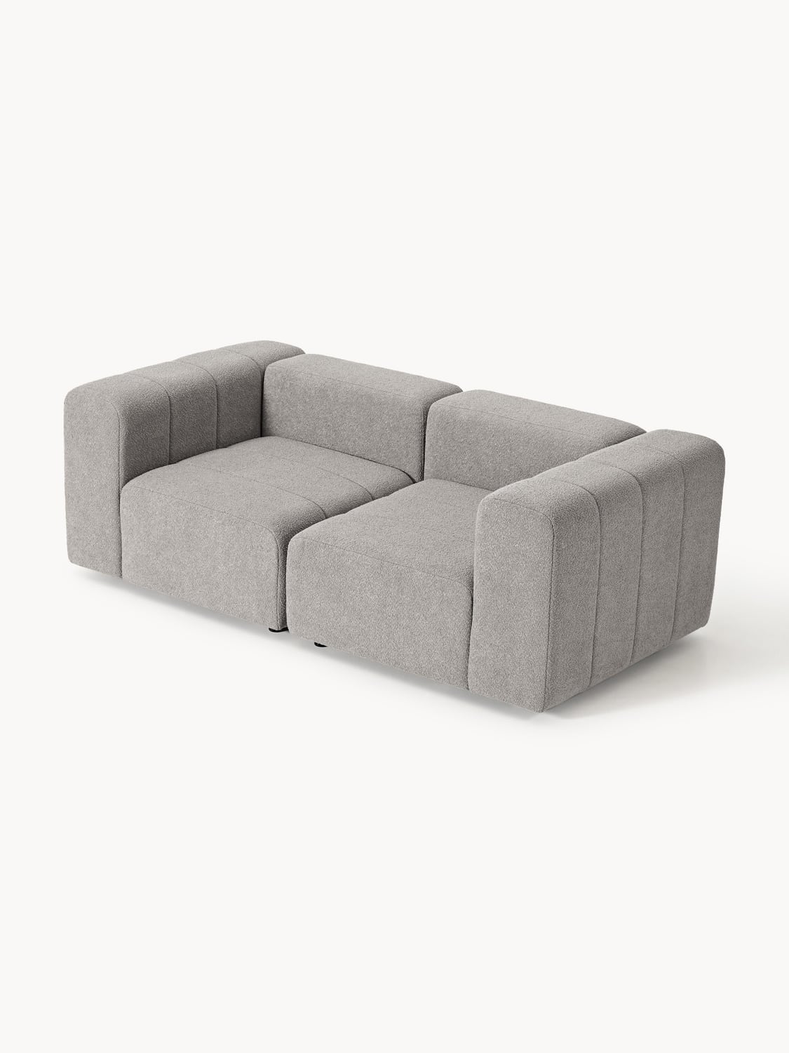 Lena Modular Bouclé Sofa (3-seater) — Taupe
