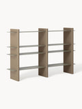 Rami Shelving Unit with Metal Elements — Warm Grey