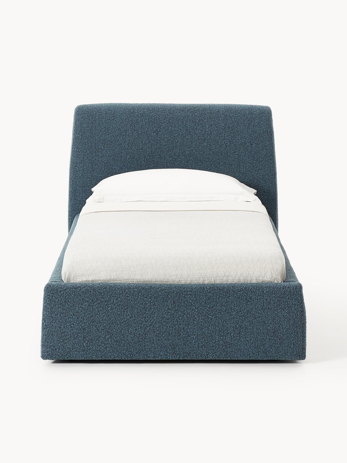 Cloud Bouclé-Single Bed — Mushroom