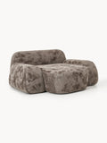 Wolke XL-Lounge Chair in Teddy Bouclé