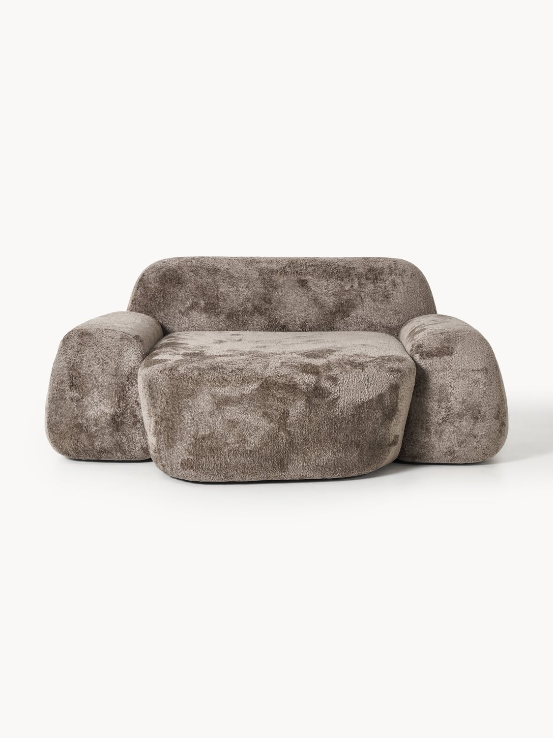 Wolke XL-Lounge Chair in Teddy Bouclé