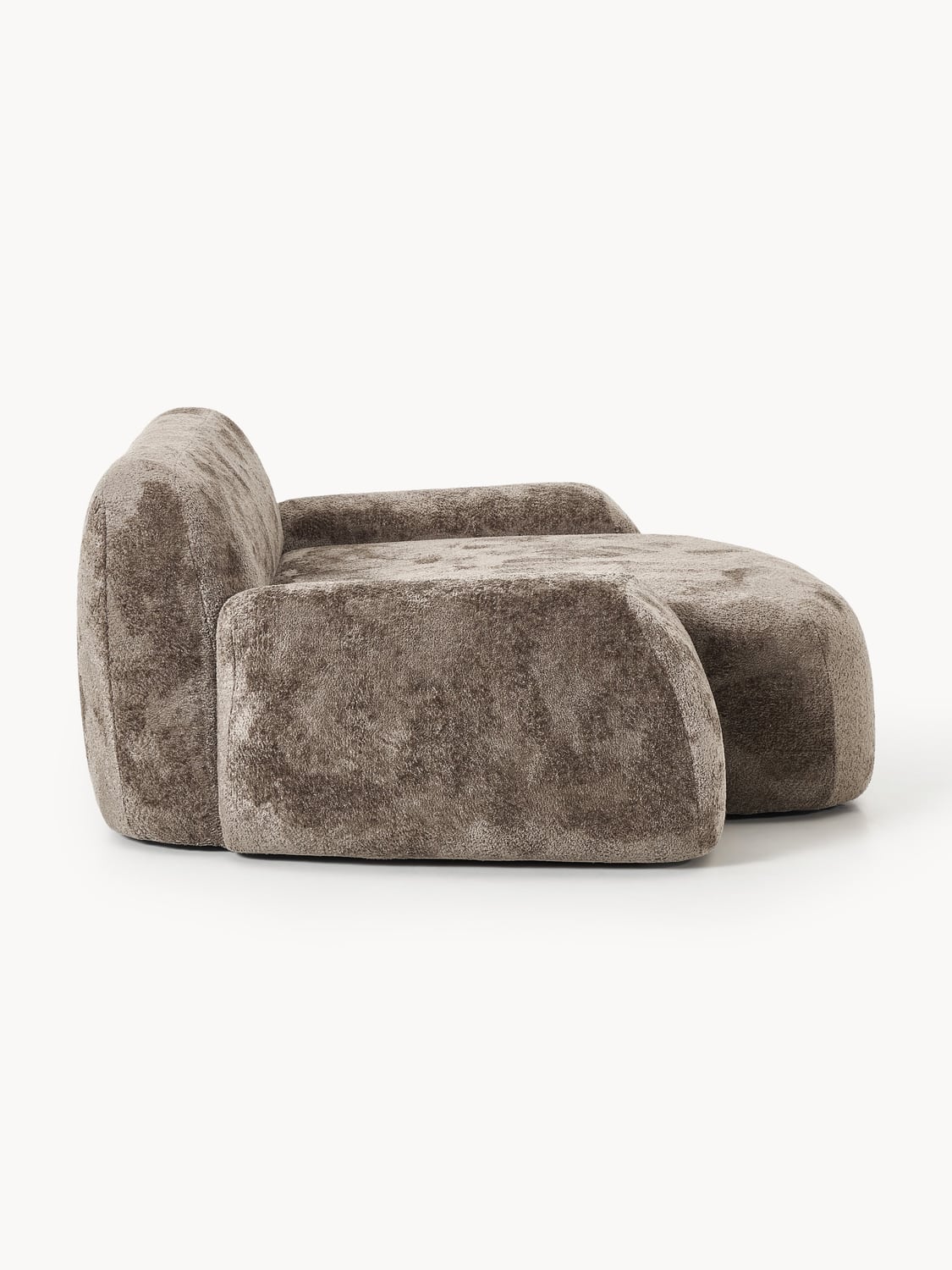 Wolke XL-Lounge Chair in Teddy Bouclé