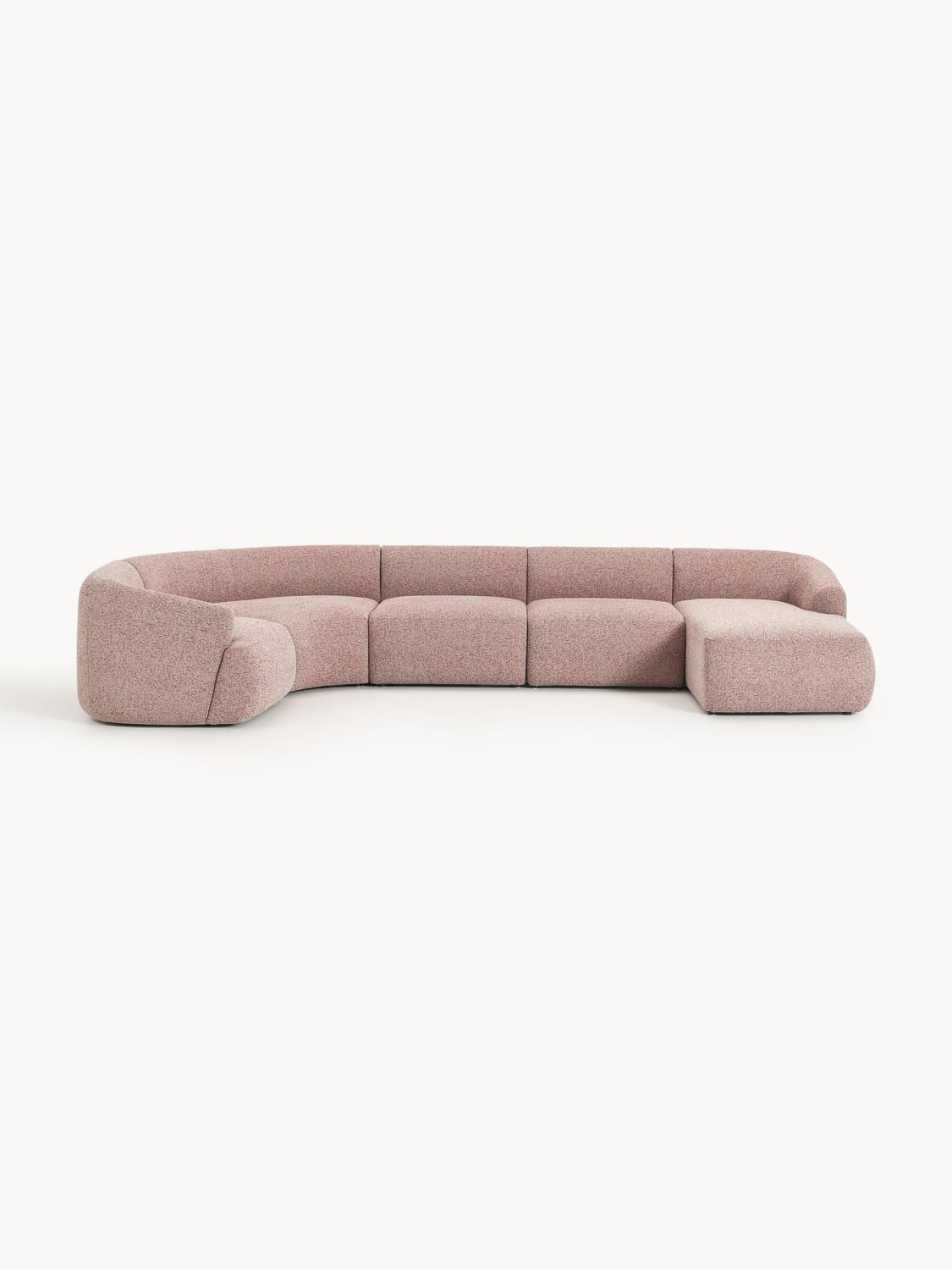 Sofia Modular Bouclé XL Sofa — Warm Grey