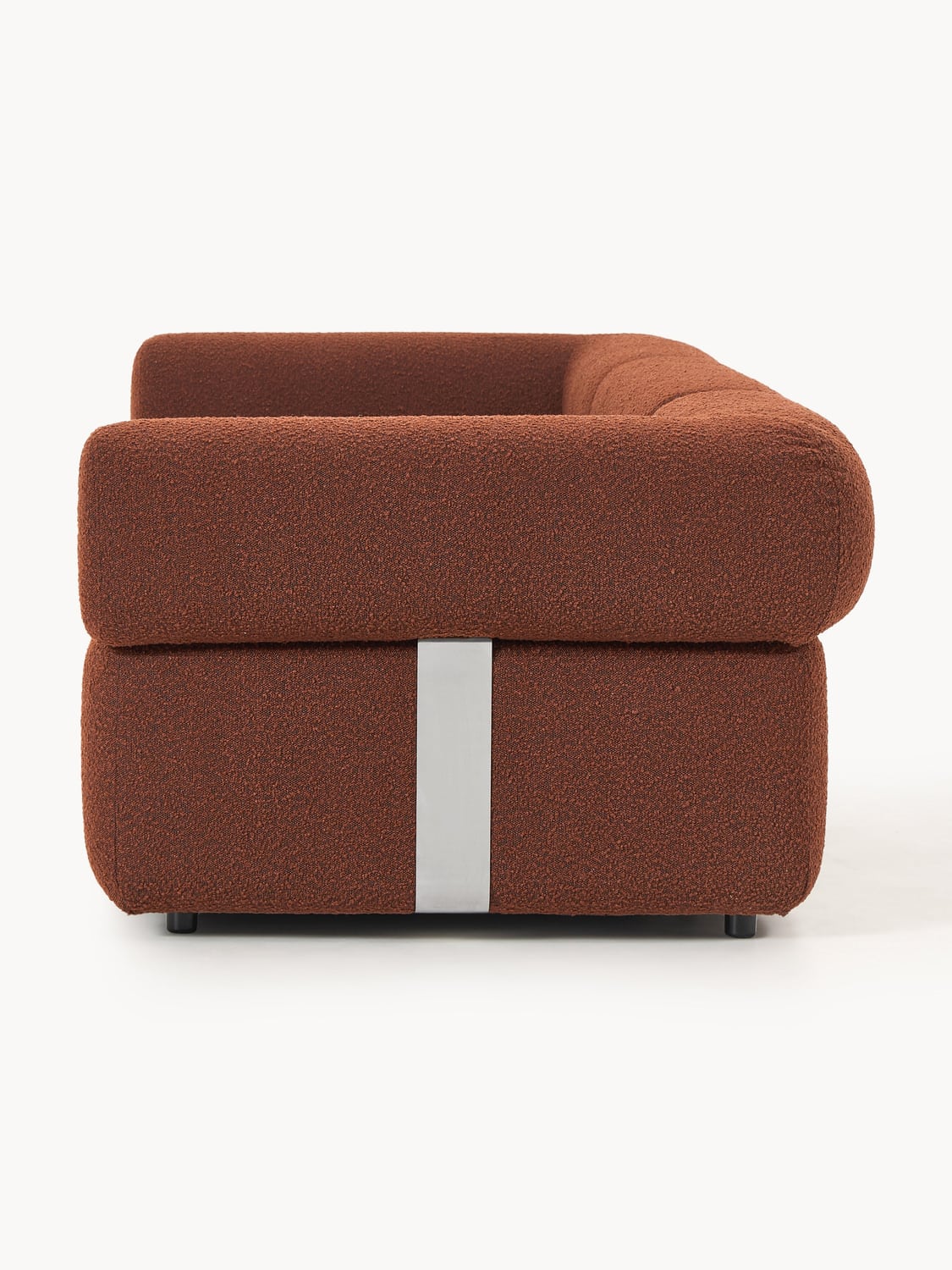 Anton Modular Bouclé Sofa (4-seater) — Brown