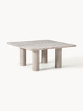 Mabel Marble-Coffee Table — Oatmeal