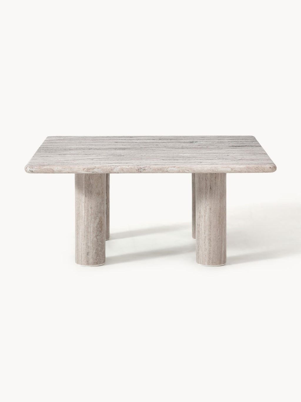 Mabel Marble-Coffee Table — Oatmeal