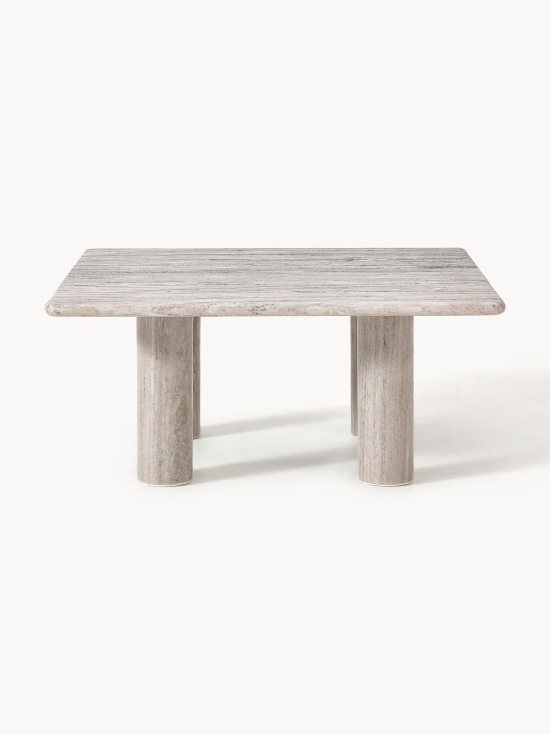 Mabel Marble-Coffee Table — Oatmeal