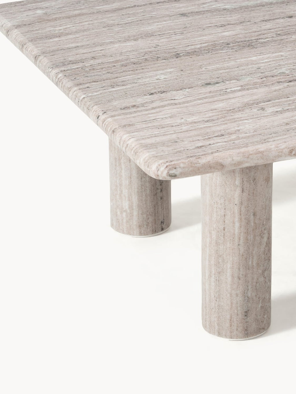 Mabel Marble-Coffee Table — Oatmeal