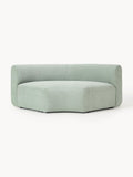 Sofia Round Corner Module — Sand Beige