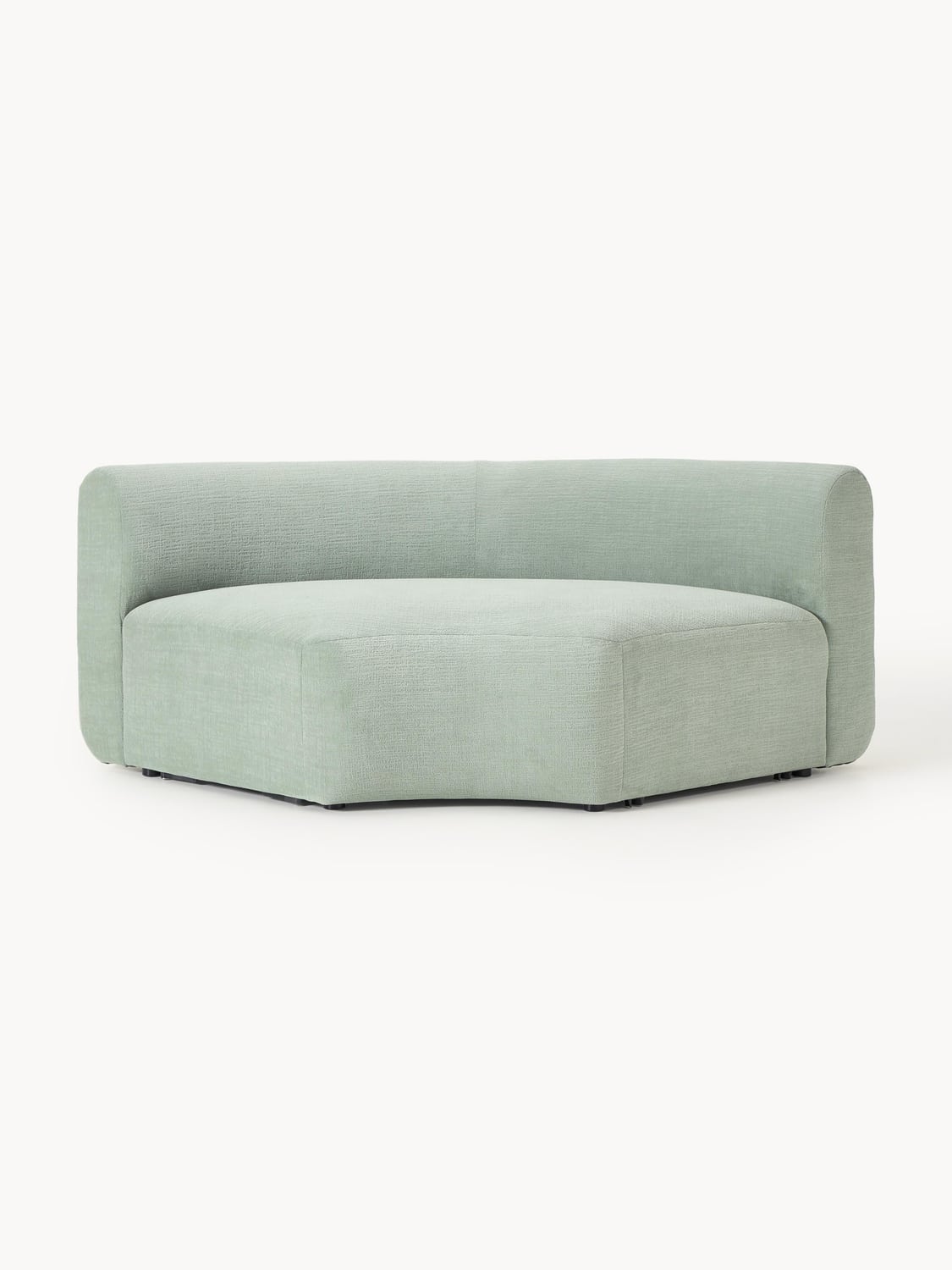Sofia Round Corner Module — Sand Beige