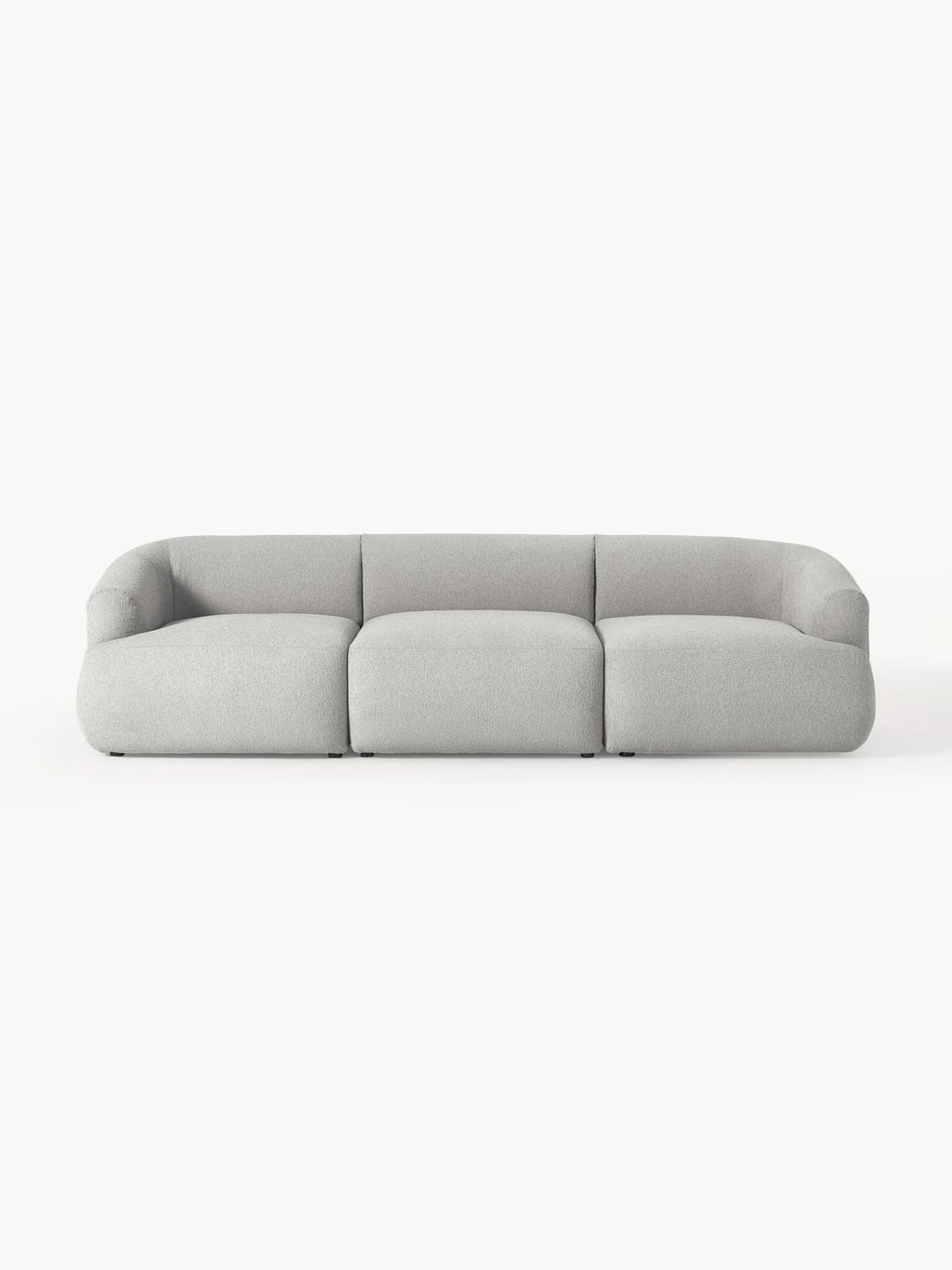 Sofia Modular Bouclé Sofa (3-seater) — Oatmeal