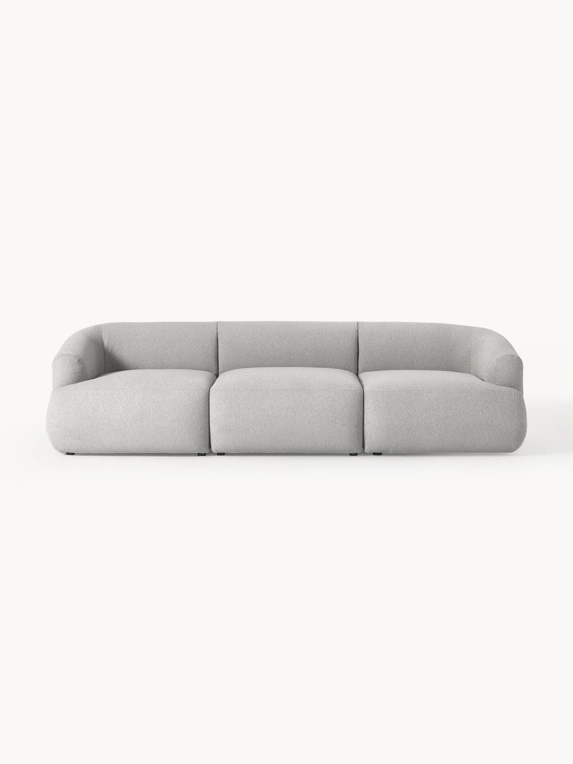 Sofia Modular Bouclé Sofa (3-seater) — Oatmeal