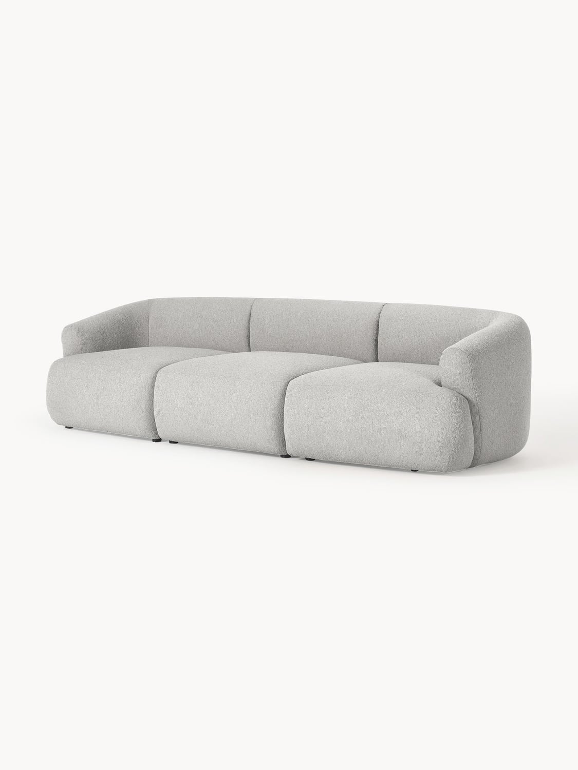 Sofia Modular Bouclé Sofa (3-seater) — Oatmeal