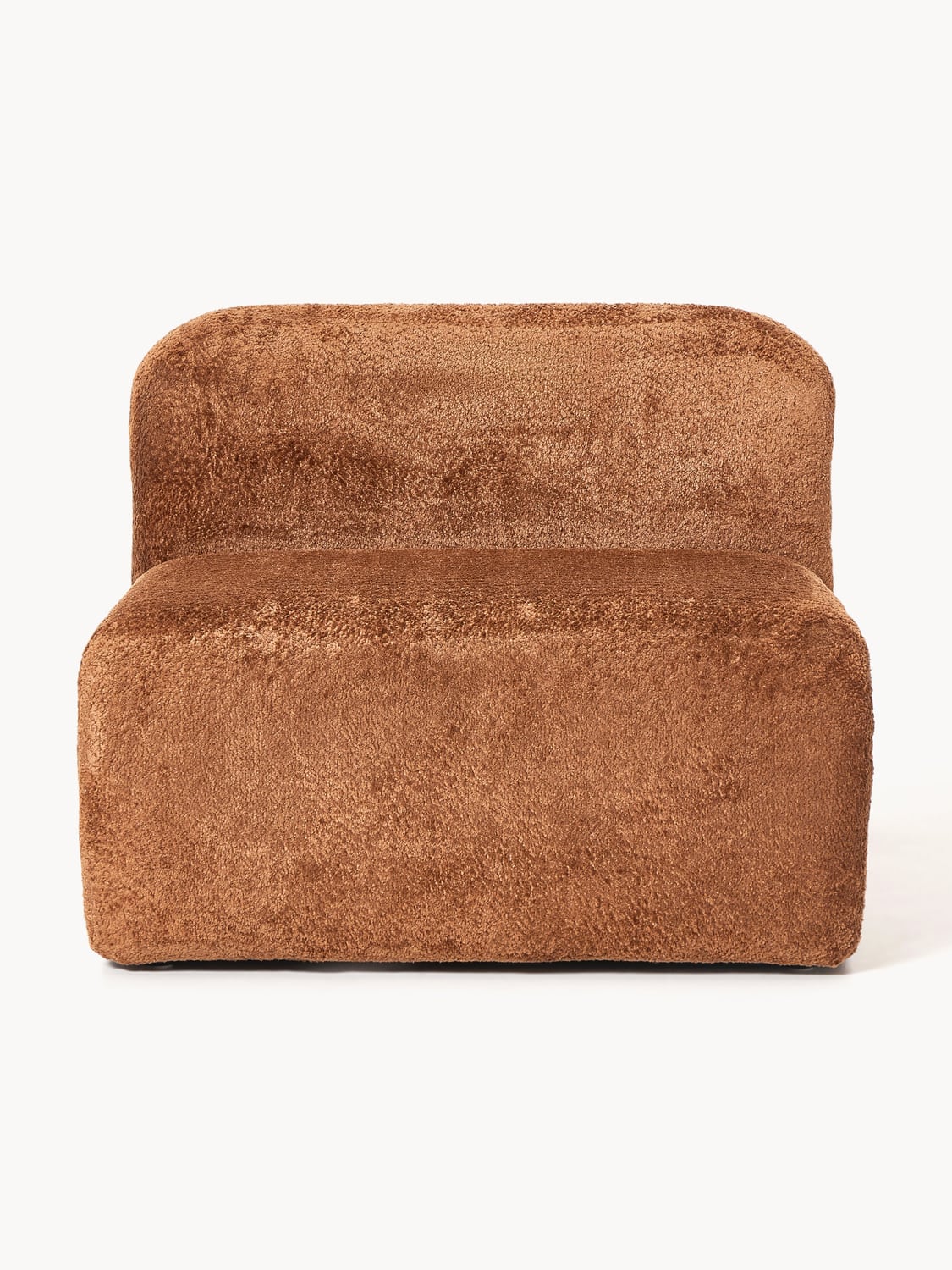 Wolke Teddy Bouclé Middle Module — Caramel