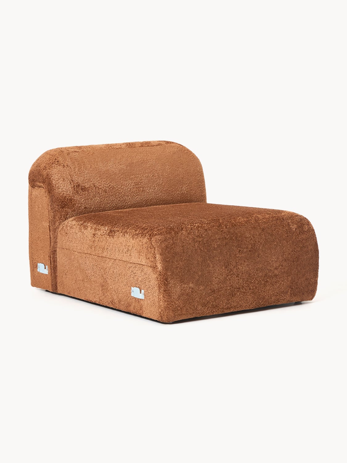 Wolke Teddy Bouclé Middle Module — Caramel