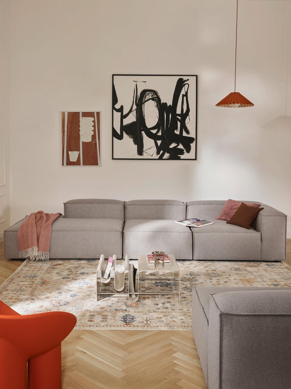 Lennon Ottoman Module — Taupe