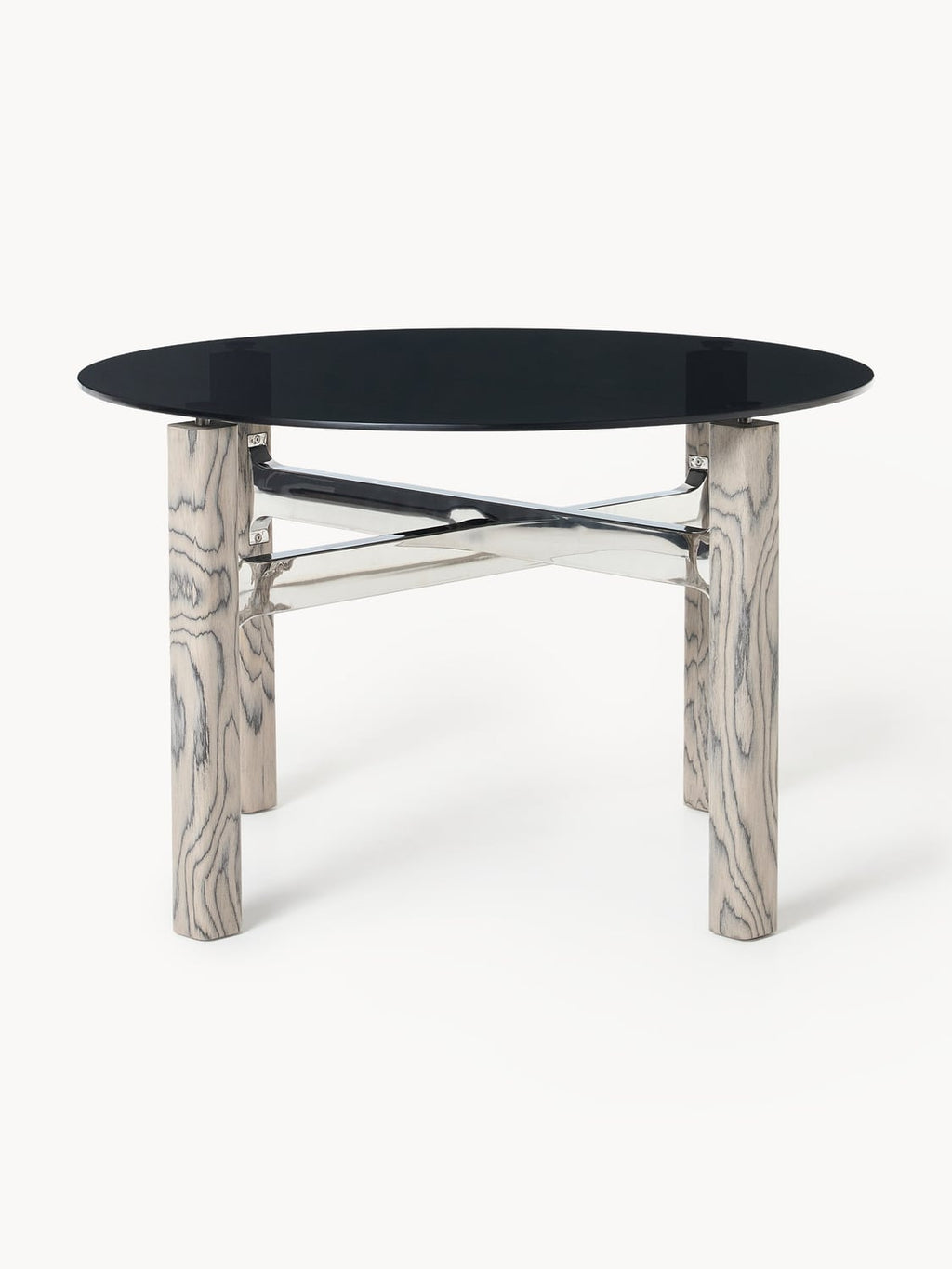 Sam Dining Table with Glass Top, in various sizes