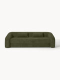 Eliot Sofa Bed (3-seater) in Teddy Bouclé — Brown