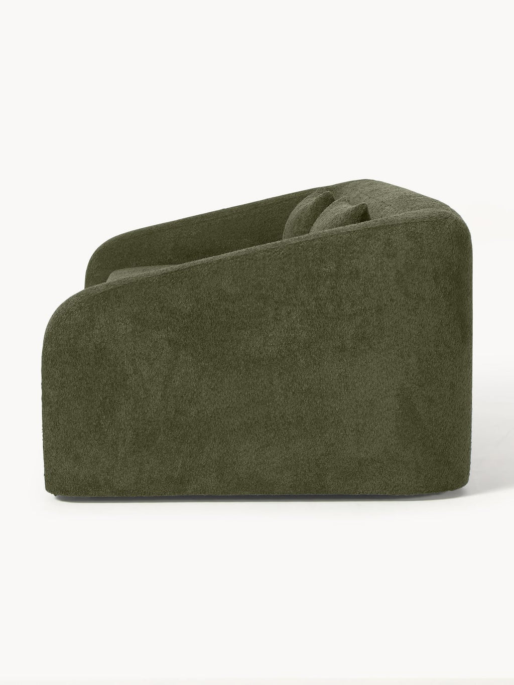 Eliot Sofa Bed (3-seater) in Teddy Bouclé — Brown