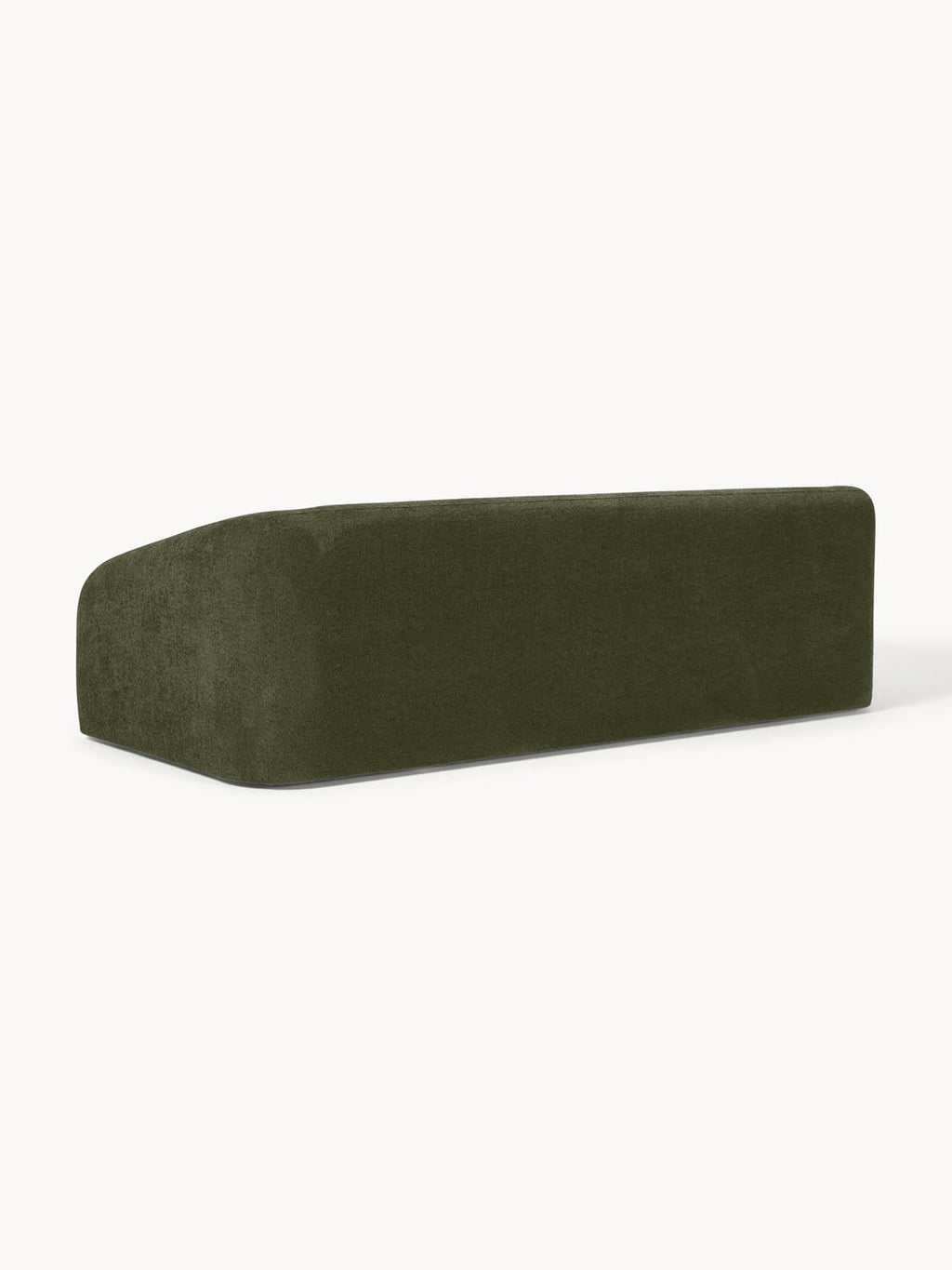 Eliot Sofa Bed (3-seater) in Teddy Bouclé — Brown
