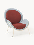 Alysa Wingback Chair — Terracotta
