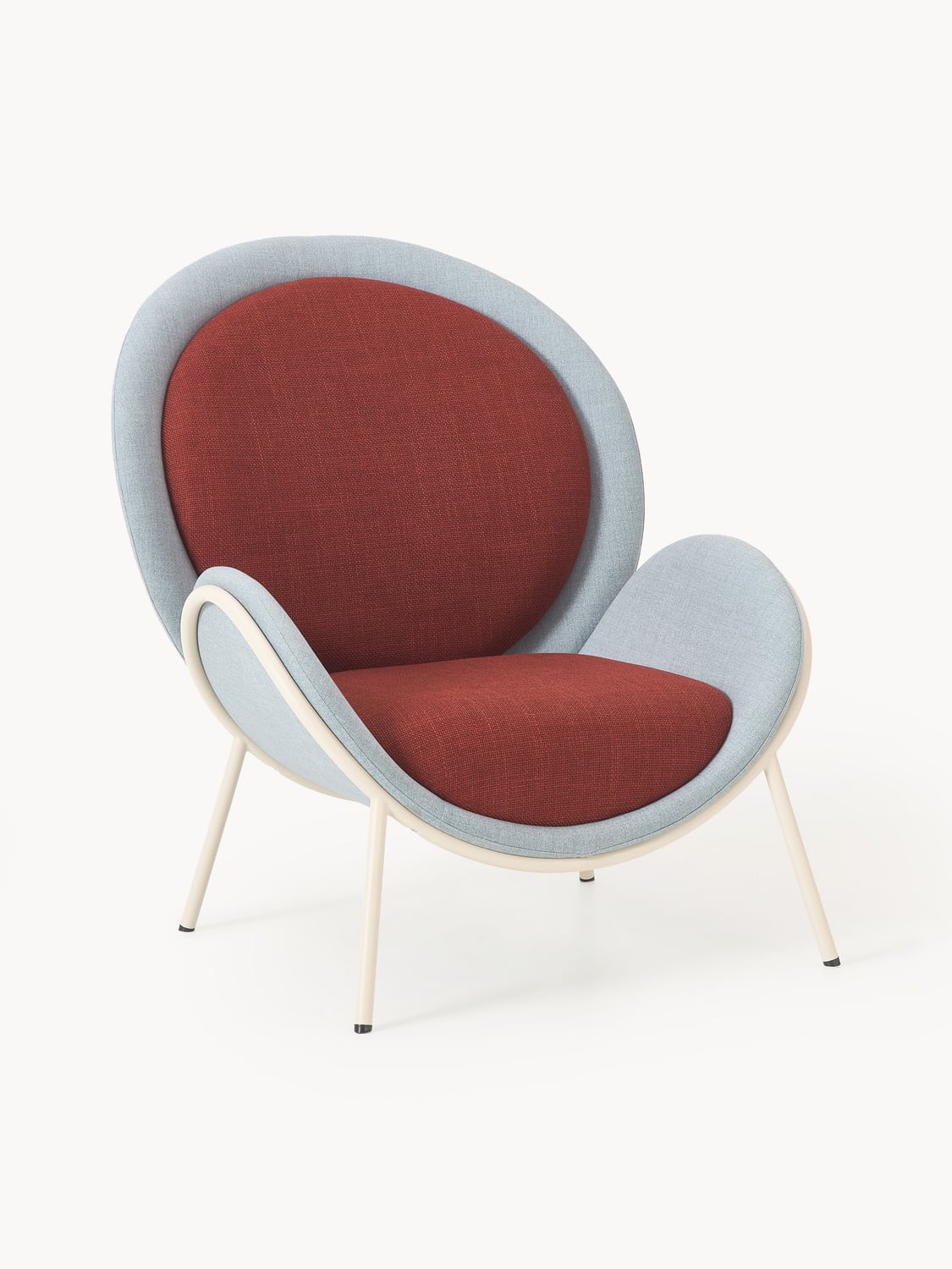 Alysa Wingback Chair — Terracotta