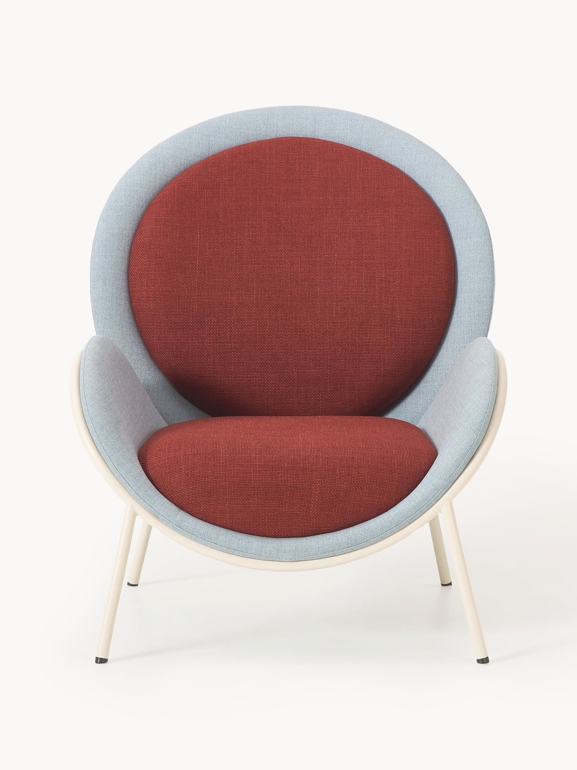 Alysa Wingback Chair — Terracotta