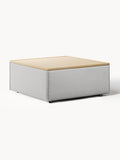 Lennon Sofa Ottoman with Storage — Linen Beige