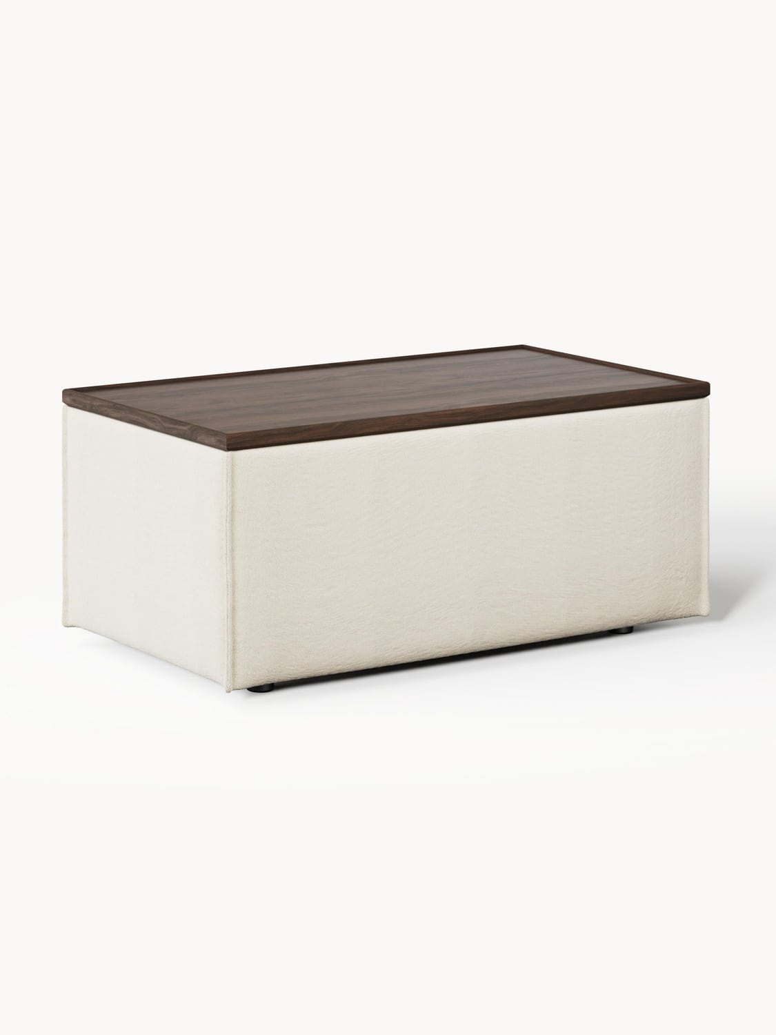 Lennon Sofa Ottoman with Storage — Wheat