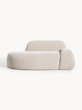 Wolke Sofa (2-seater) with Chaise Longue — Blush
